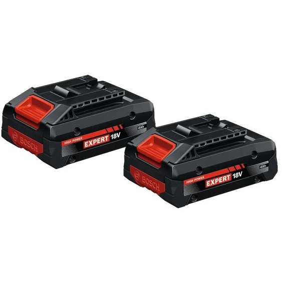 Pack 2 batterie Twinpack 18 V 4.0 Ah BOSCH EXPERT 1600A03738