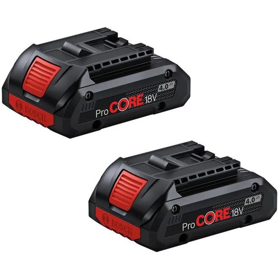Pack  2 batteries 18 V ProCORE 4 Ah BOSCH