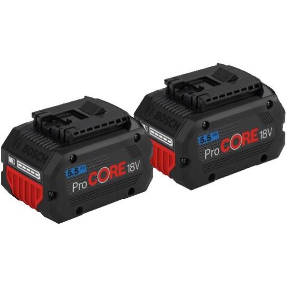 Pack  2 batteries 18 V ProCORE 5.5 Ah BOSCH