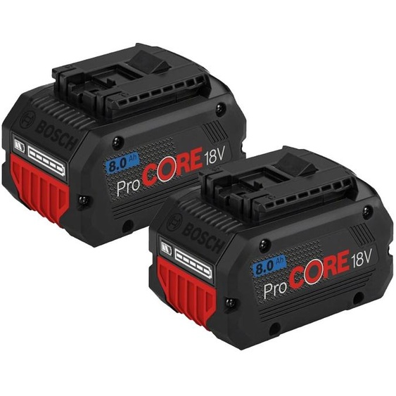 Pack  2 batteries 18 V ProCORE 8.0 Ah BOSCH