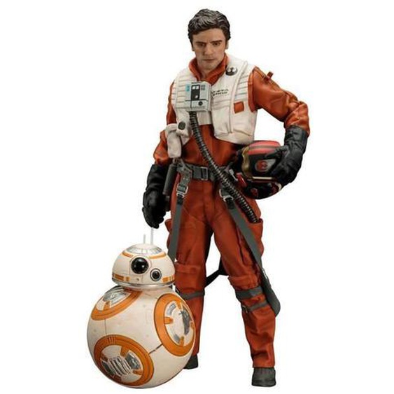 Pack 2 statuettes Star Wars Episode VII : Poe Dameron & BB-8