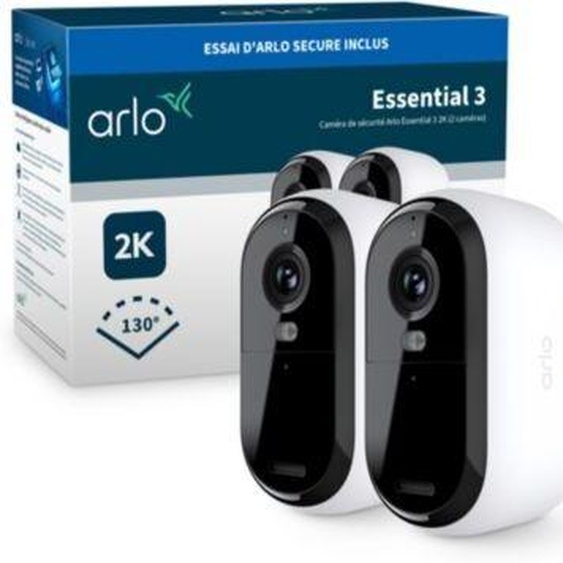 Pack ARLO 2 caméras ext Essential3 2K