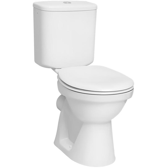 Pack blanc WC NORMUS complet avec réservoir 3/6L sortie horizontale - VITRA - 9780B003-0599