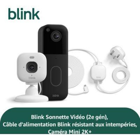 Pack BLINK Home Security Starter Outdoor