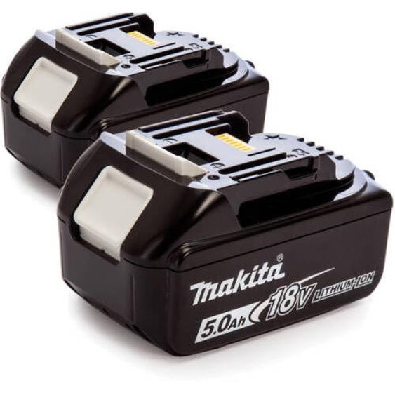 Pack de 2 batteries 18V MAKSTAR Li-Ion BL1850B 5.0Ah - MAKITA - PACK2BAT5LI