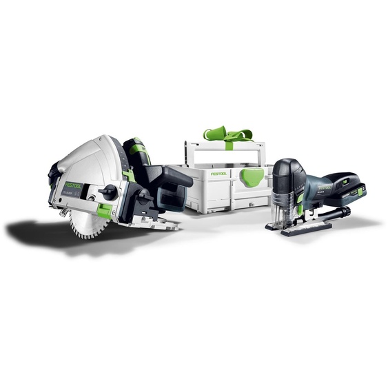 Pack de 2 outils de sciage (TSC 55 K + PSC 420) 18V (sans batterie ni chargeur) + coffret Systainer - FESTOOL - 578023