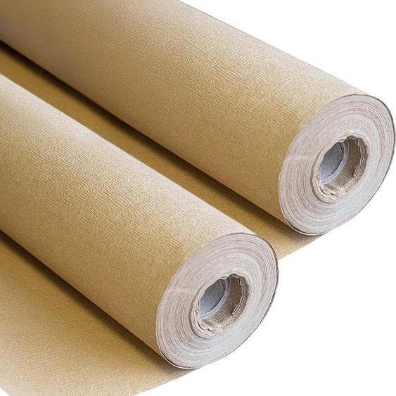 Pack de 2 Toiles de paillage Papier Autodégradable Kraft 0.9 x 20m Paillage pour Jardin Anti mauvaises herbes 100% Cellulose