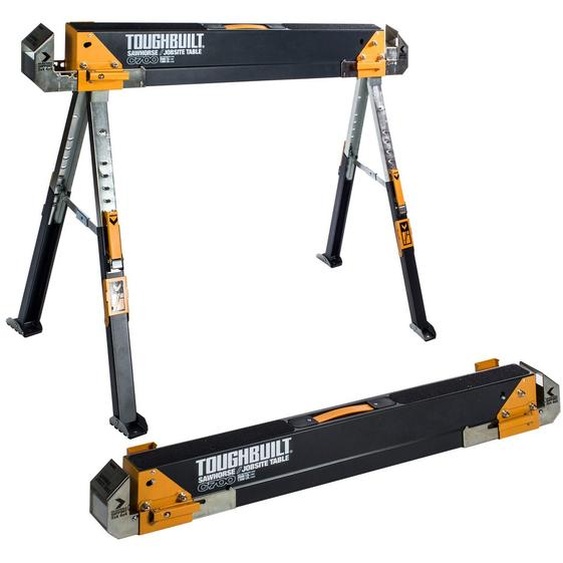 Pack de 2 tréteaux-table de chantier C700 TOUGHBUILT TB-C700-2
