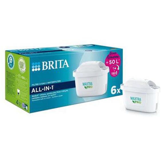 Pack de 6 cartouches pour carafes filtrantes Brita Matra Pro
