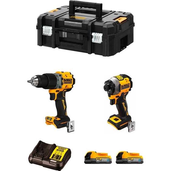 Pack de batteries DCK2050E2T 2pcs. 18V avec DCD800/DCF850 avec 2 batteries 1,7Ah