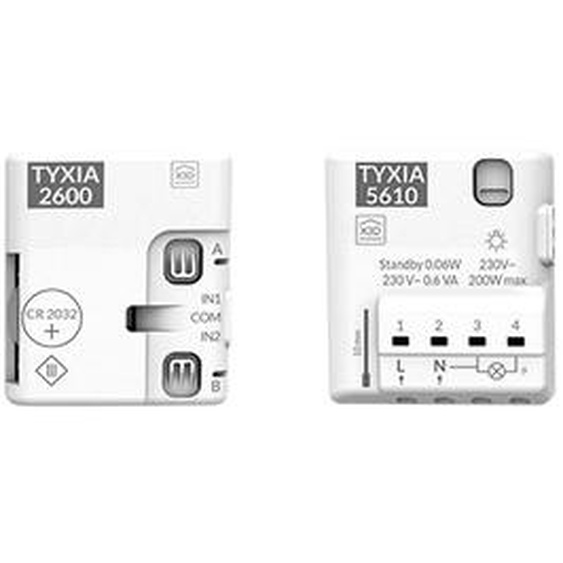 Pack pour création dun va-et-vient TYXIA 501 sans fil avec neutre – DELTA DORE - 6351407