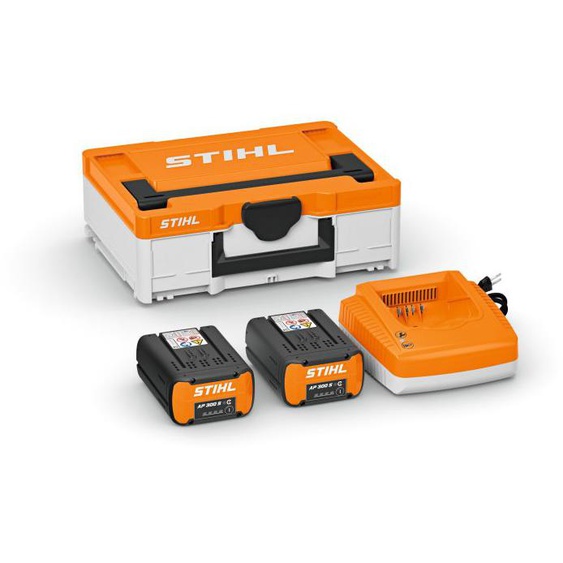 Pack POWER BOX 2 - 2 batteries AP 300 S + chargeur AL 500 + 1 malette - STIHL - 4850-200-0034