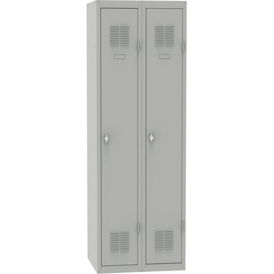 Pack Vestiaire Industrie Propre H.180 x L.60 x P.50 cm - Gris clair