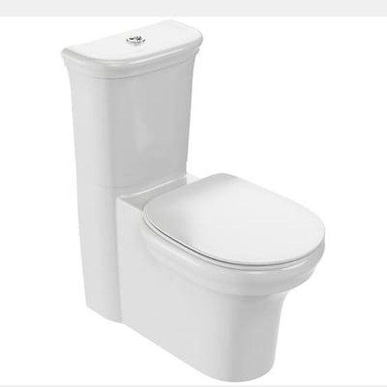 Pack WC au sol sans bride Cléo 1889 + réservoir + abattant