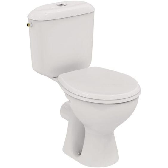 Pack wc Noe Porcher Sortie horizontale - Alimentation latérale - Blanc