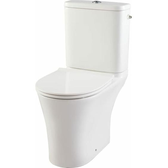 Pack Wc Sabry Sortie Horizontale Abattant Frein De Chute