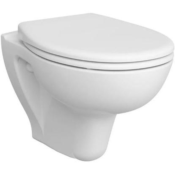 Pack WC suspendue S20 Round sans bride abattant standard VITRA 7644B003-6079