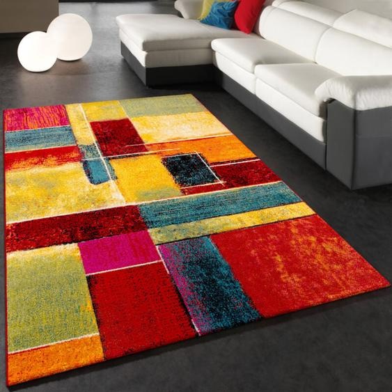 Paco Home - Tapis Moderne Splash De Marque Coloré Modèle Carrelé Neuf eo 160x230 cm