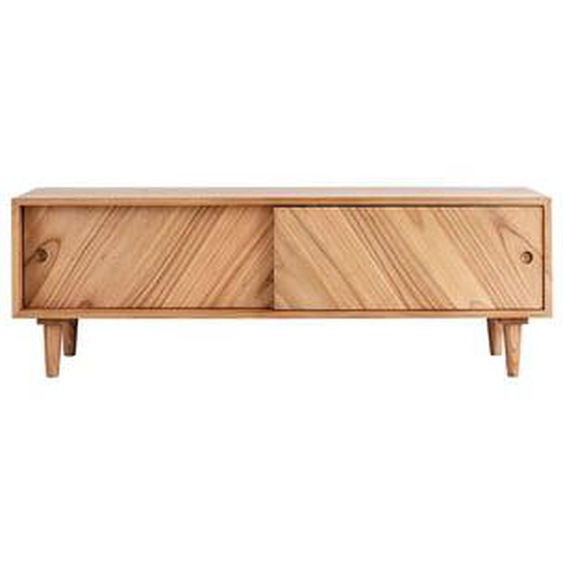 PACÔME  Meuble TV en mindi massif 135 cm