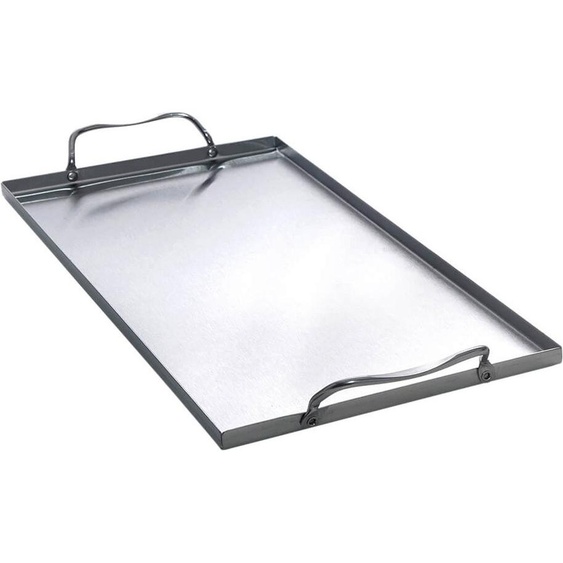 Paella World Bac à grillades en acier inoxydable avec 2 poignées - pratique et polyvalent