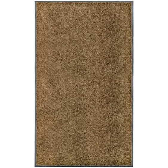 Paillasson lavable Marron 90x150 cm