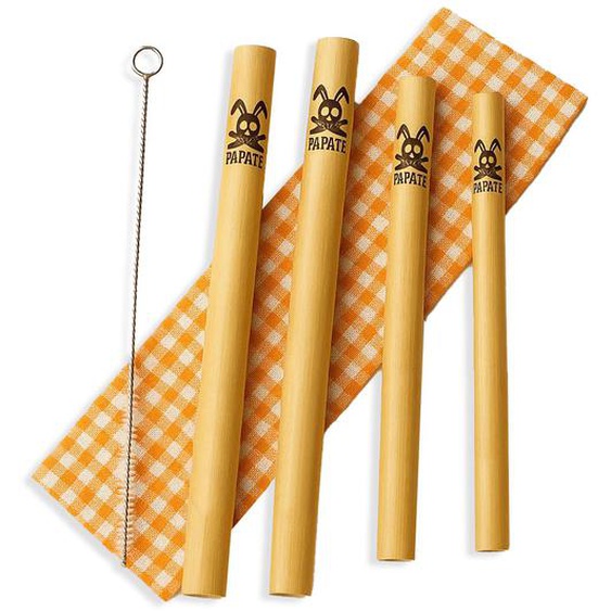 Pailles En Bambou Réutilisables Vichy