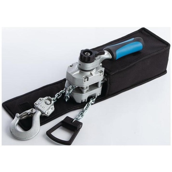 Palan à levier, capacité 250kg, hauteur de levage 1,5m, avec frein de charge automatique, corps en aluminium coulé sous pression PLANETA