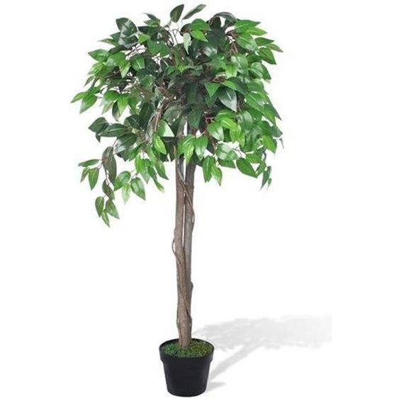 Palmier Artificiel Plastique avec Pot 110 cm