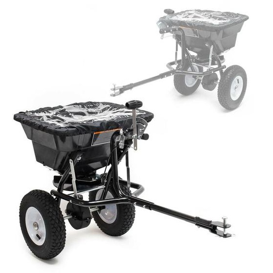 Wiltec - pandeur GT1507 – capacité de 29 litres – Largeur dépandage 3048-3658 mm – pour engrais, semences, sel, sable – Semoir Distributeur pour