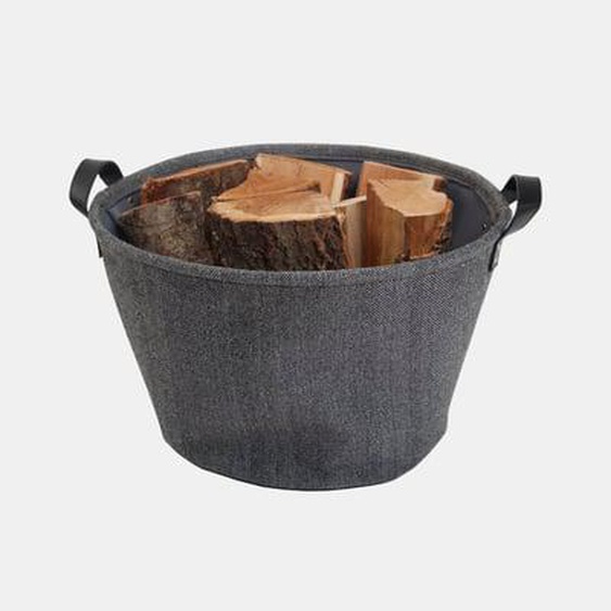 Panier à bûches Teahupo - gris