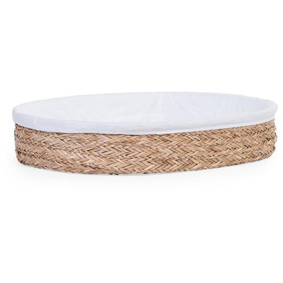 Panier À Langer Jonc De Mer Blanc