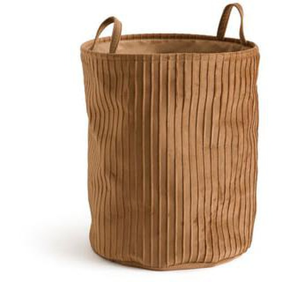 Panier à linge velours plissé, Velvetas