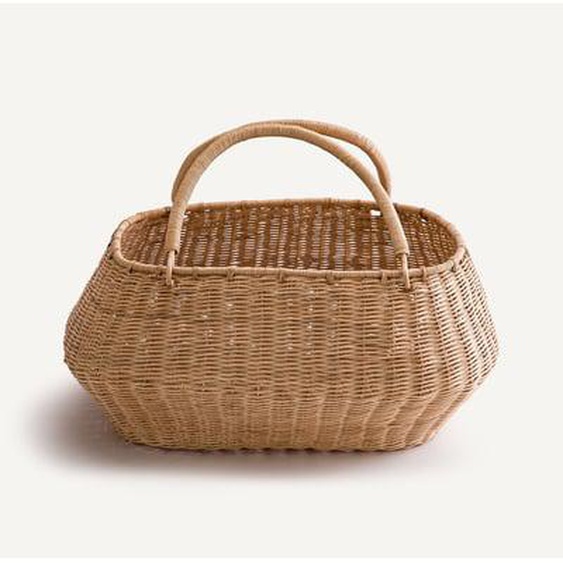 Panier à poignées, en rotin tressé, Bayda