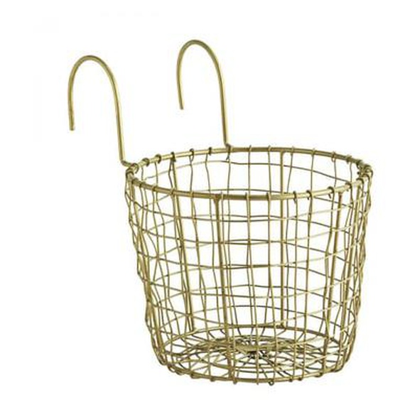 Panier à suspendre en fils de fer