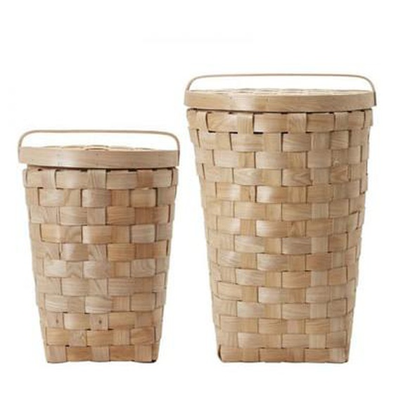Panier avec couvercle (lot de 2) Edition
