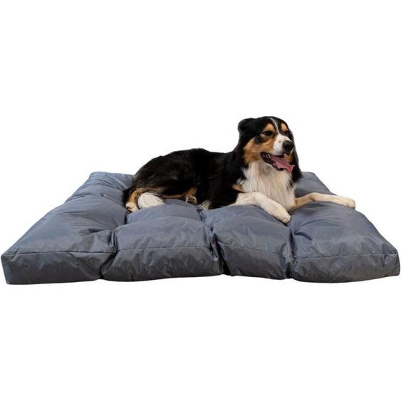 Panier chien déhoussable 125x110x15 cm BANANAIR gris