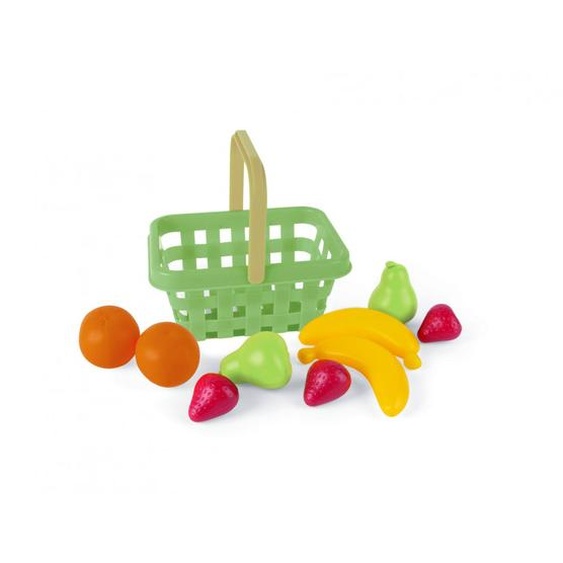 Panier De Fruits - 10 Pièces En Filet Vert, Rouge, Jaune Et Orange