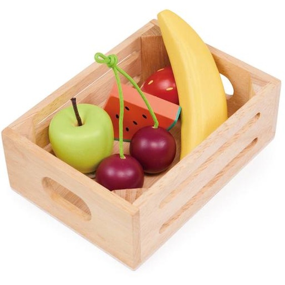 Panier De Fruits En Bois – Jeu De Dînette Pour Enfants Multicolor