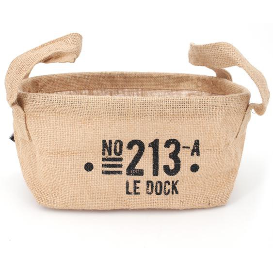 Panier de rangement 4L en jute beige / 213 LE DOCK