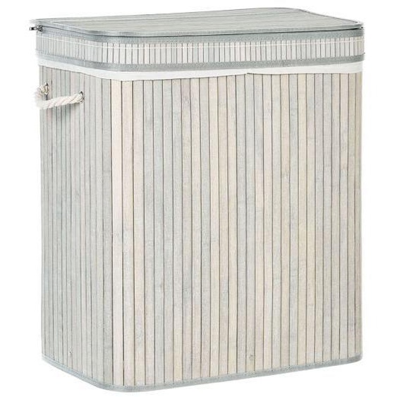 Panier en bambou gris 60 cm KALTHOTA