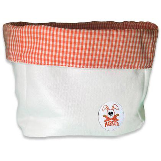 Panier En Coton Bio Blanc