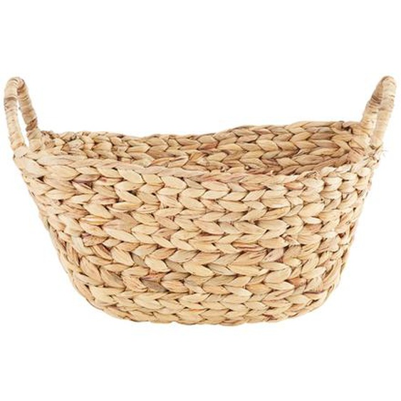 Panier en jacinthe naturel 22cm Caracas