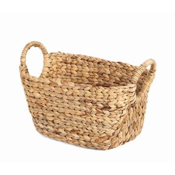 Panier en jacinthe naturel 26cm Caracas