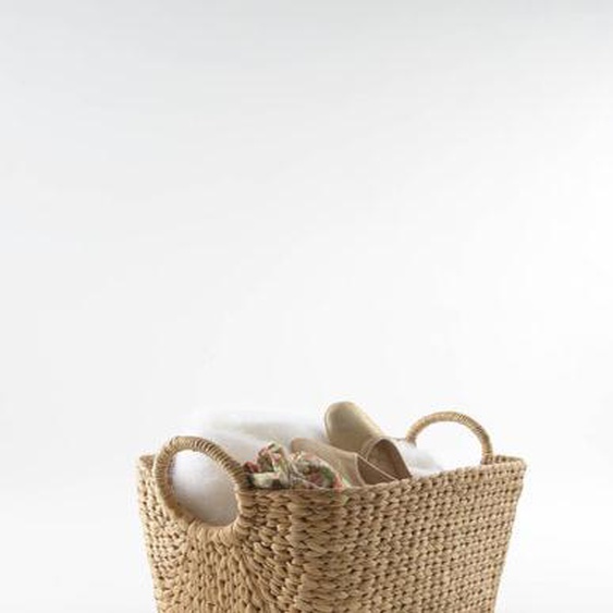 Panier en jacinthe naturel 33cm Caracas