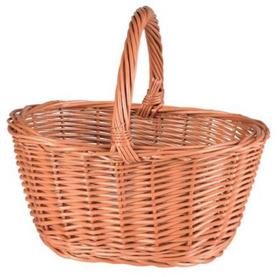 Panier En Osier Pour Enfant Marron