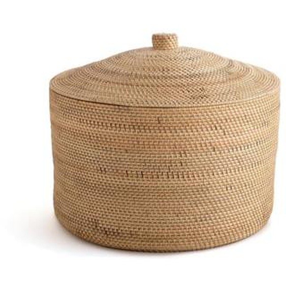 Panier en rotin et bambou tressé, Mirella
