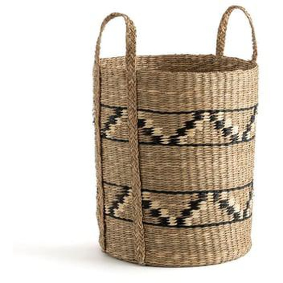 Panier haut et rond en herbier, Zac