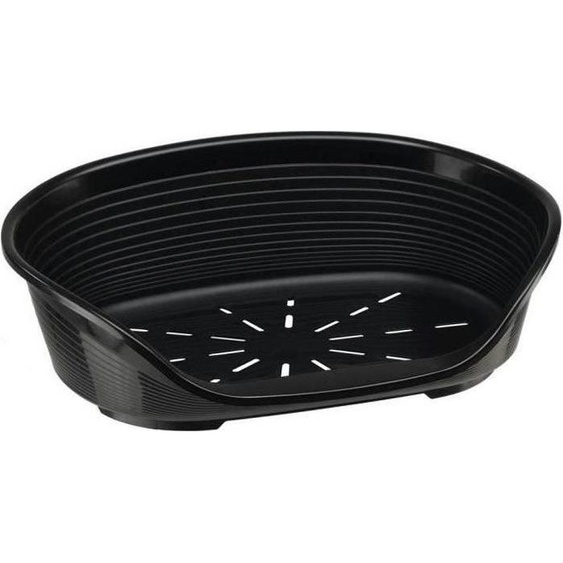 Panier pour Animaux Siesta Deluxe, 49 x 36 x 17,5 cm, Taille 2, Noir, Ferplast