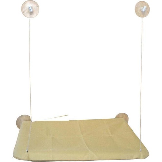 Panier pour chats à la fenêtre - Marron - Ventouses extra-stables - Hamac pour chats à la fenêtre -