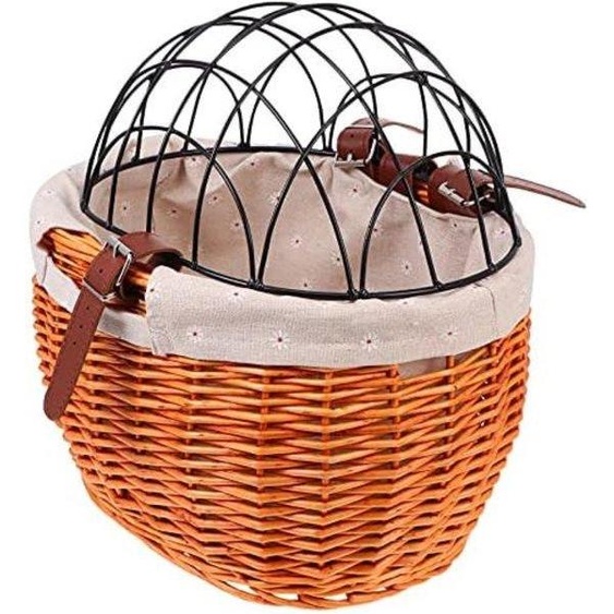 Panier pour chien à ouverture frontale pour vélo